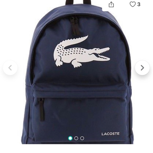Lacoste backpack - Picture 3 of 6